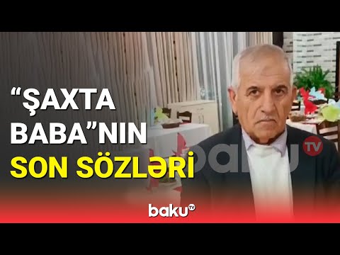 Oğuzda Yeni il şənliyində ölən Şaxta Babanın son görüntüləri