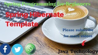 Spring Hibernate Template