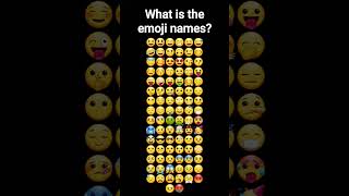 What Is The Emoji Names? Comment Down Below If You Know All The Emoji Names