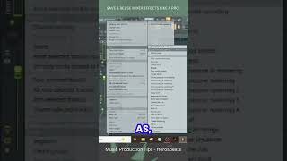 Save &amp; Reuse Mixer Effects Like a PRO!  #Saveeffectschain #fxchainpreset #presetsfl