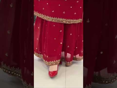 ♥️✨ new trendy party wear sharara#design2026#new letest dress#shorts viral video#