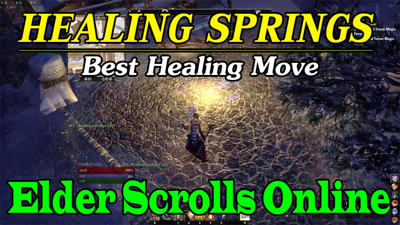 Elder Scrolls Online Healing Springs Discussion YouTube