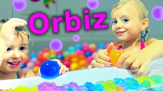 Пробуем вместе. Orbiz растущие в воде шарики. Ванна с орбизами №6