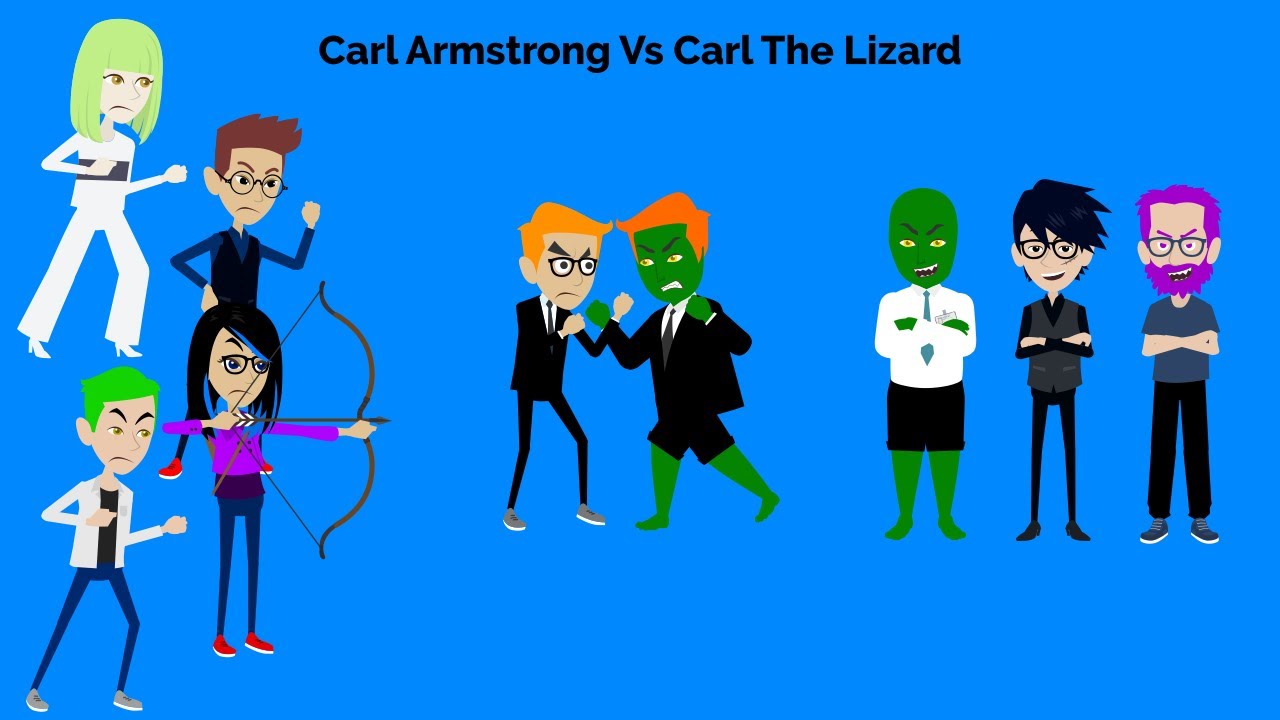Carl Armstrong Vs Carl The Lizard (FIRST CARL THE LIZARD VIDEO) - YouTube