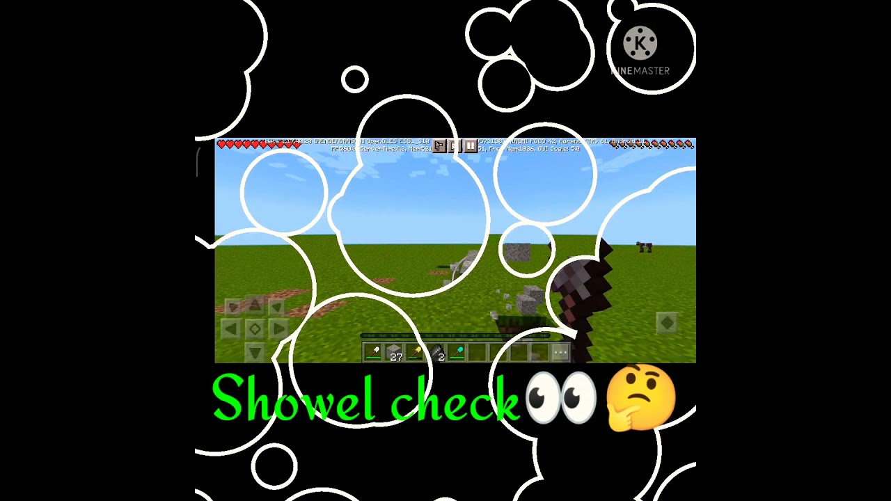 Minecraft Shovel check🤔||