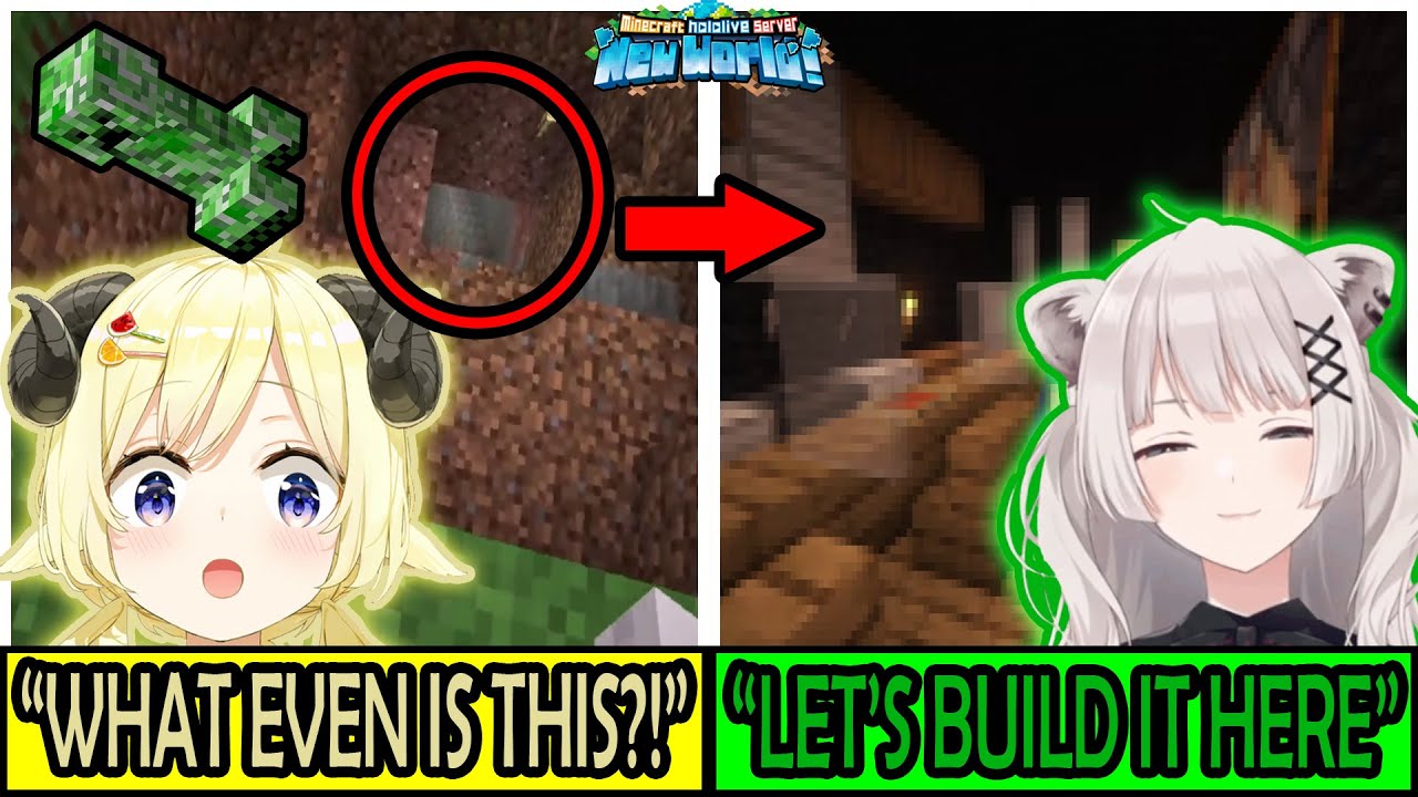 Watame Found Botan's Secret Passage Under Her House After a Sneaky Creeper Got to Her