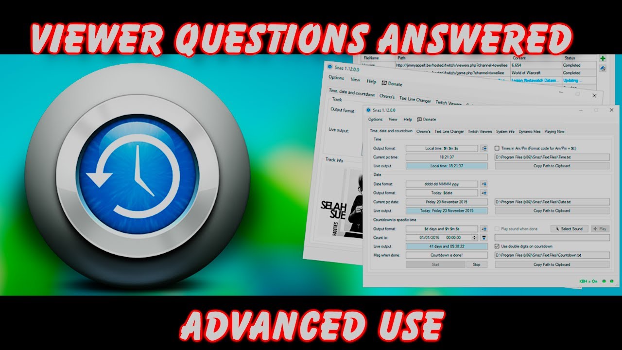 Snaz Timer Snaz Timer: ~Advanced use following questions! - YouTube