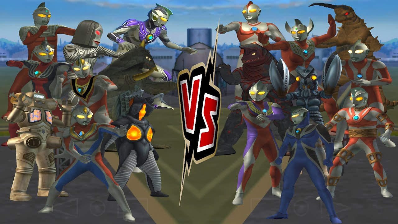ウルトラマン DYNA VS ULTRAMAN AGUL, KING JOE VS ACE ROBOT, ZETTON VS TIGA, GAIA VS ALIEN BALTAN #ウルトラマン