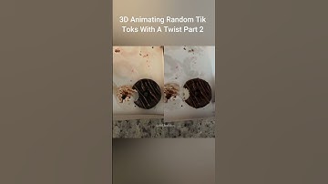 Who Took A Bite Out This Donut 😭😭(3D Animating Random Tik Toks With Twist)(Part 2) #shorts #tiktok