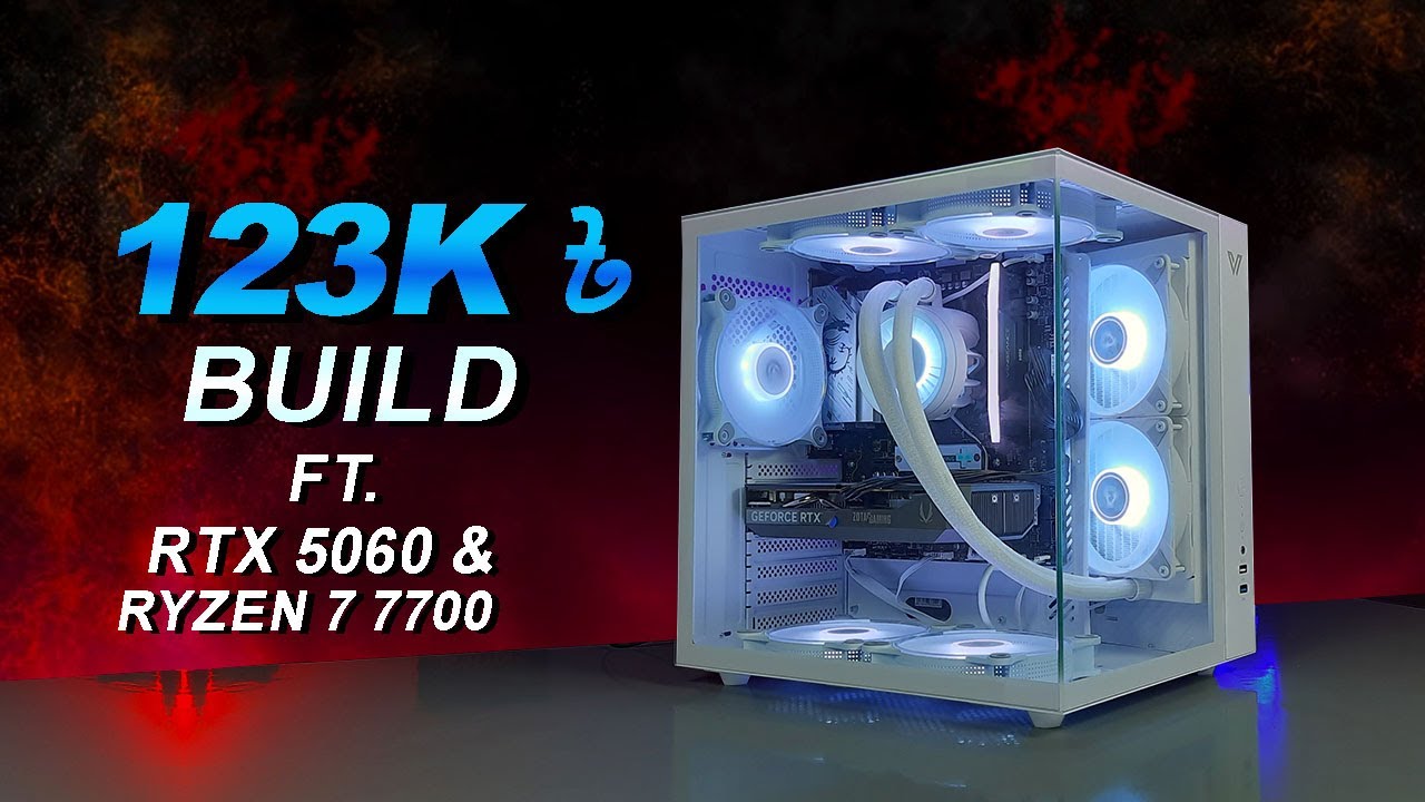 Best 123K Gaming & Editing PC Build 2025 | Ryzen 7 7700 + RTX 5060 ...