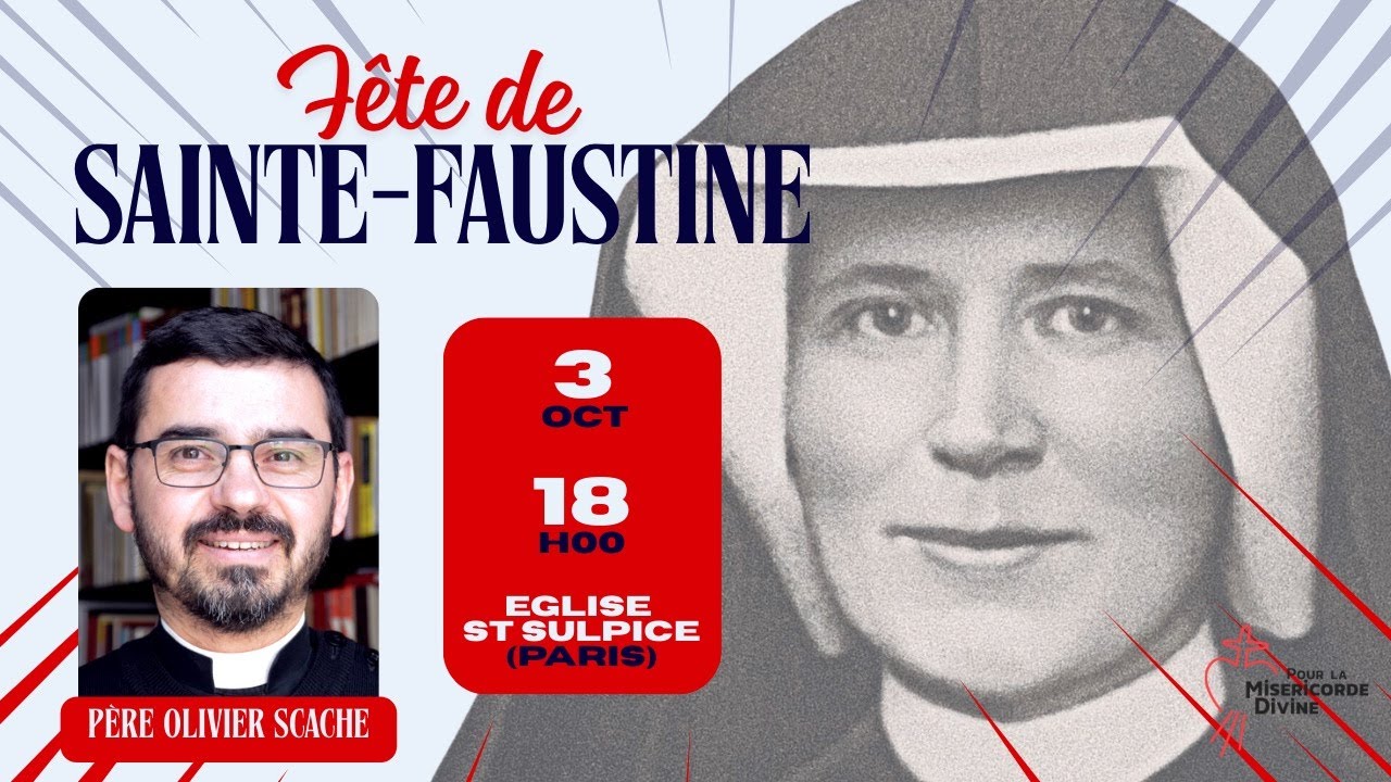 Fête de sainte Faustine à l'église Saint-Sulpice