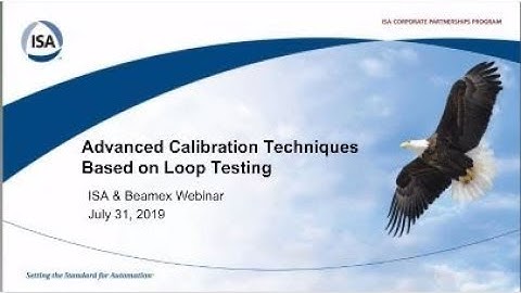 Beamex Advanced Calibration Techniques -  Based on Loop Testing Webinar -  31_JUL_2019