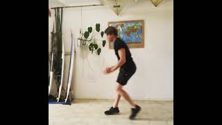 Burpee Forward Jump Shuffle Back