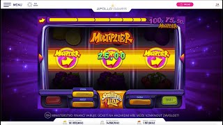 SMILING 1LINR 🔥 BONUSOVÝ MULTIPLIER 75X 🔥 APOLLO GAMES CASINO screenshot 4