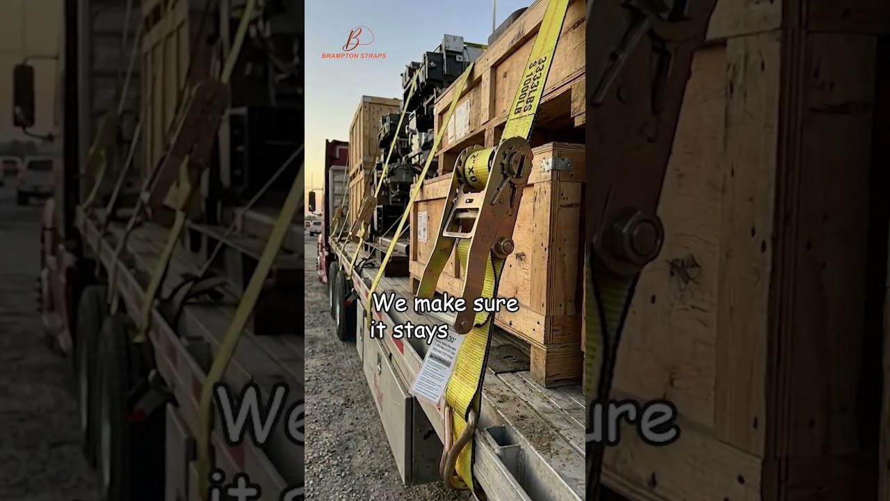 Avoid Cargo Damage with Secure Tie Down Solutions | Cargo Straps in Brampton | Brampton Straps