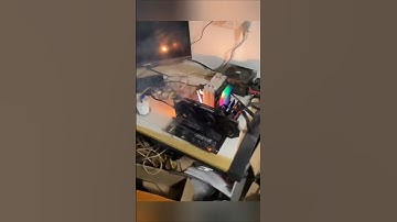 Removing CMoS Battery while PC is Running and This Happens 😬😬 #trendingshorts #shorts