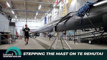 Stepping The Mast On Te Rehutai