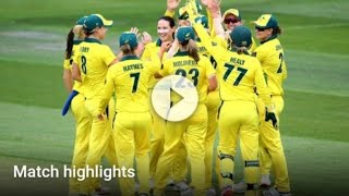 NZ-W VS AUS-W 1st T20 Match Highlights 2021