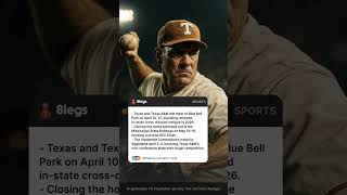 Georgia and Mississippi State 2026 SEC Baseball Schedules Announced