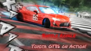 Drift Spirits - Blue Asterios Battle Royale Events with Toyota GT86 On Action
