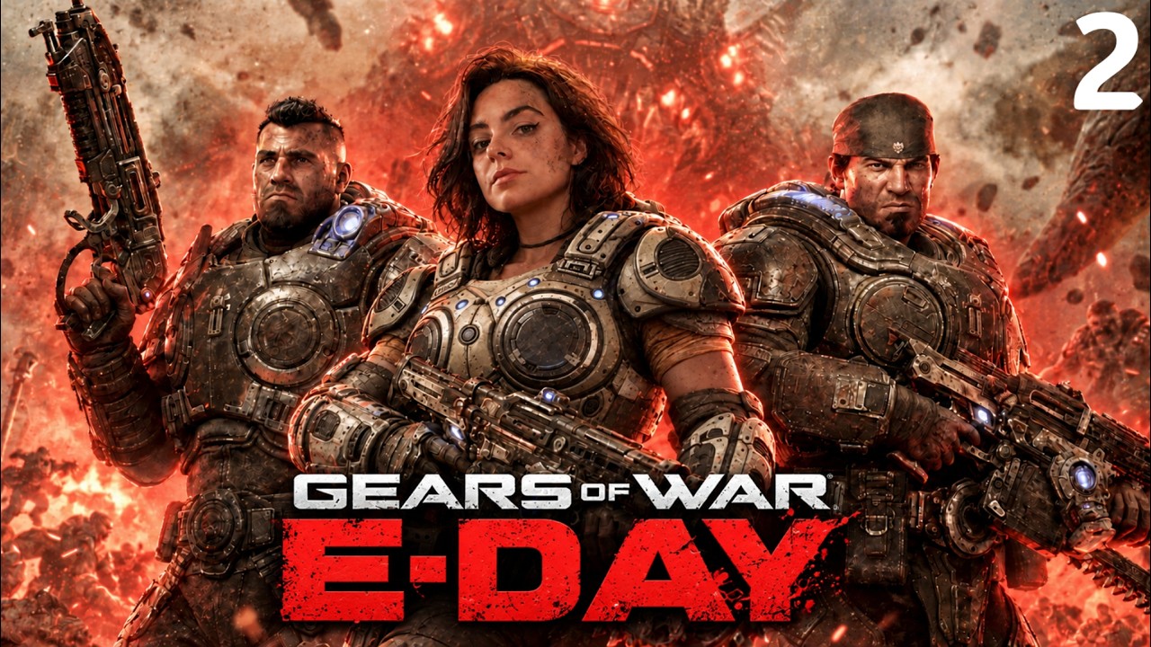 GEARS OF WAR: E-DAY - Gameplay en español - Esto es MARAVILLOSO- #2