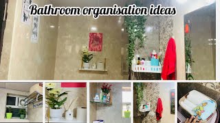 Bathroom organisation and storage ideas|How I decorated my small bathroom.