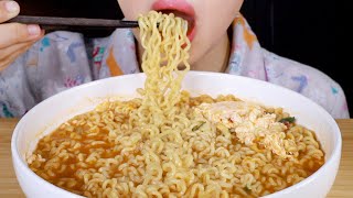 ASMR Instant Ramen Noodles | Shin Ramyeon | 신라면 | Eating Sounds Mukbang