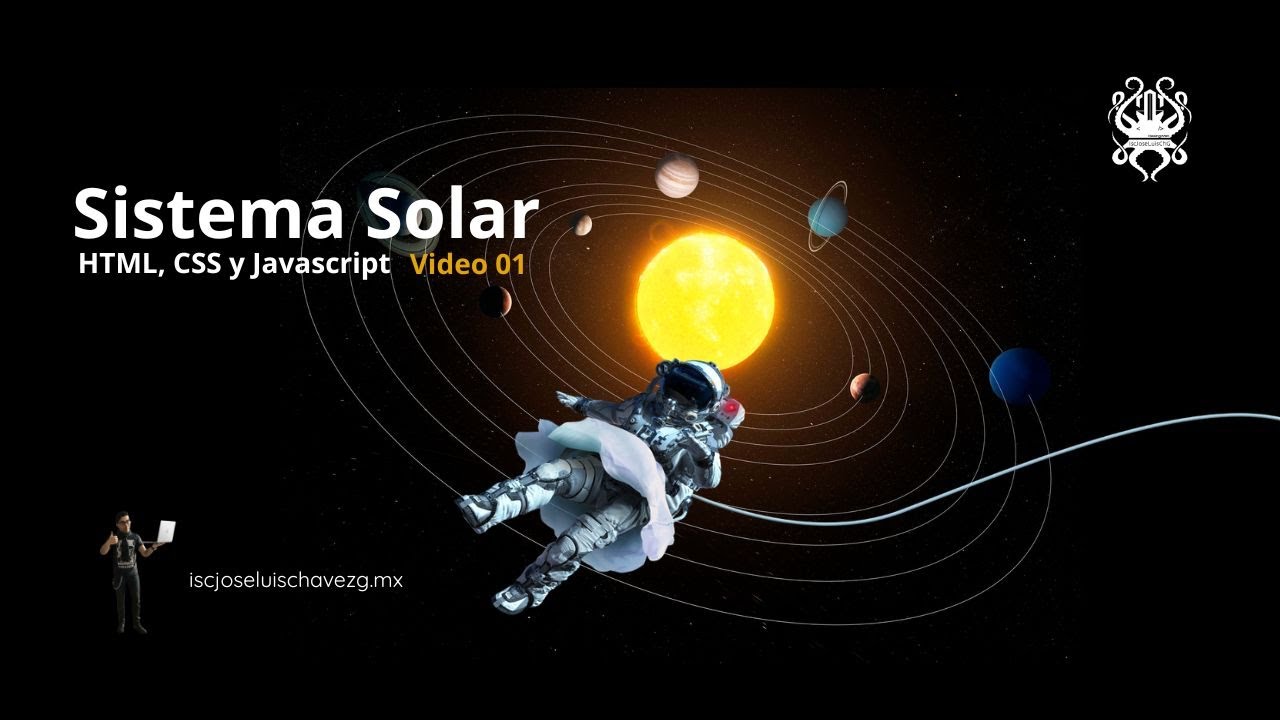 CREA UN SISTEMA SOLAR INTERACTIVO EN 3D | HTML, CSS, JavaScript ...