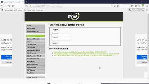Brute force attack using owasp zap tool