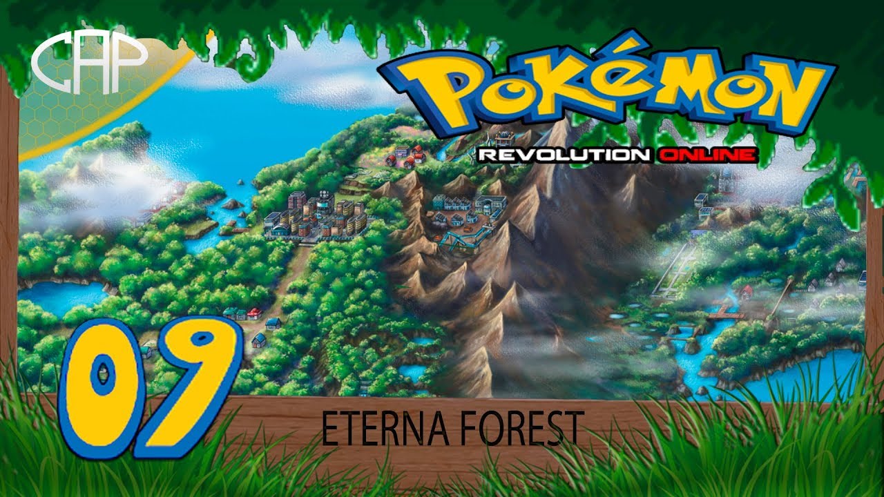 Exploring Eterna Forest Sinnoh 09 [ Pokemon Revolution Online