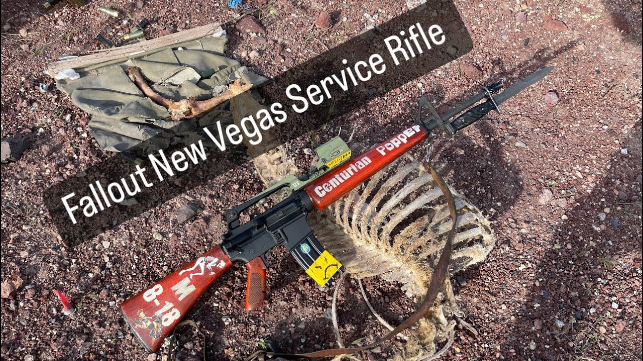 Fallout New Vegas NCR Service Rifle - YouTube
