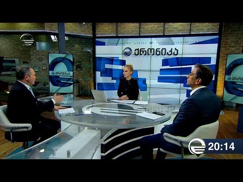 ზურაბ ჭიაბერაშვილი და გიორგი კახიანი \"ქრონიკის\" პირდაპირ ეთერში