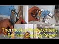 Refrigerator not Cooling Repair / Defective Thermostat  Replacement