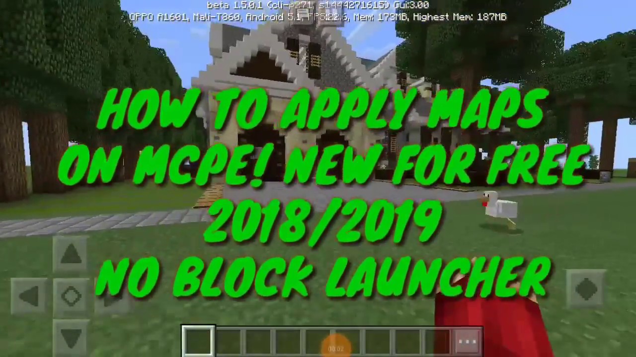 How to install Maps for MCPE latest Version | For free 2018/2019 works!