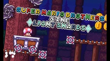 SMBX 1.4.5 SMB & the Light Shards 1-5 Sawmill Lake