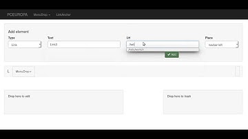 Menu bootstrap manager for Yii2 framework