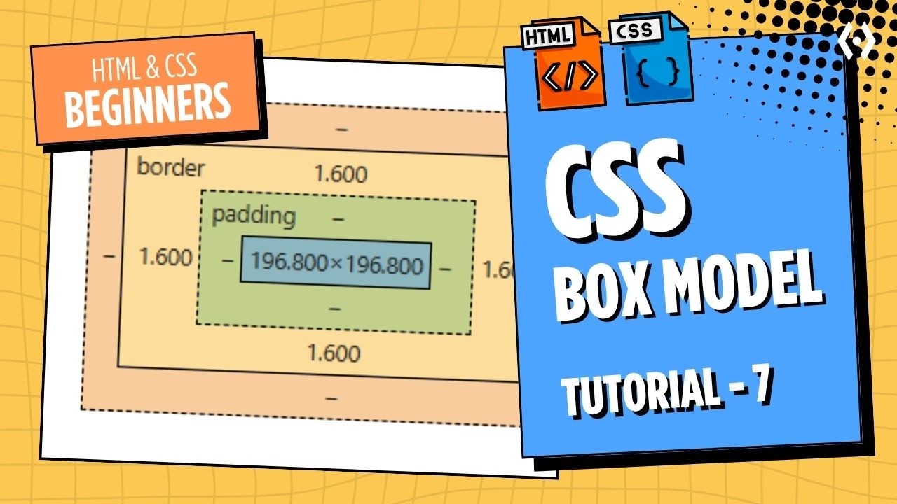 CSS Box Model Explained for Beginners EP 7 | Margin, Border, Padding & Content in HTML & CSS |