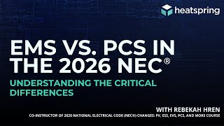 EMS vs. PCS in the 2026 NEC: Understanding the Critical Differences