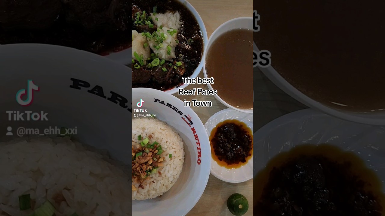 Pares Retiro is indeed the best Beef Pares in Town!