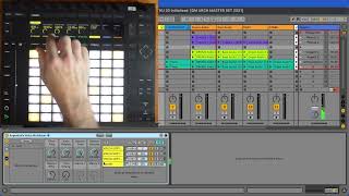 Nonsemble & Ableton Push - "Argentavis" - Performance walkthrough with Note Mode, Macros, & more.