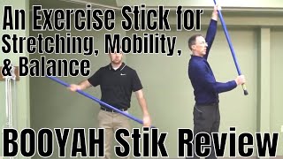 Walking Exercise Stick for Stretching Booyah Stik by Bob and Brad Mobility and Balance 4034
