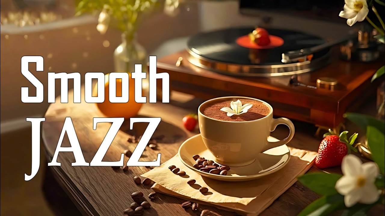 Smooth Jazz Café ☕ Soft Bossa Nova & Relaxing Instrumental Music for a Positive Mood