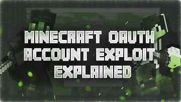 Minecraft OAuth Account Scam Explained