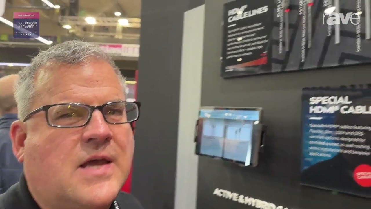 ISE 2026: Lindy Showcases Gold Line HDMI Cable