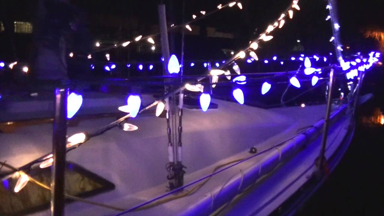 Life is Like Sailing - Christmas Lights