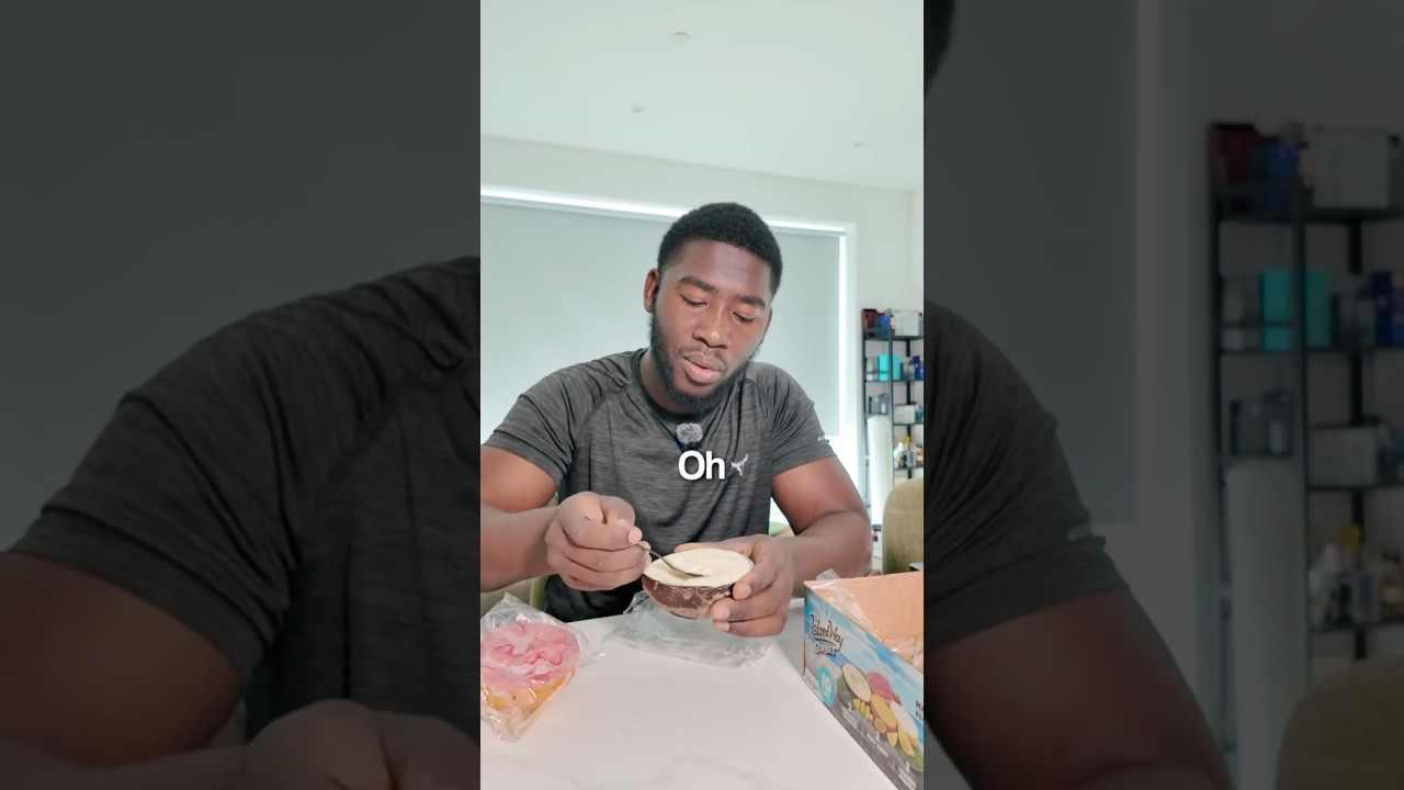 Not going to lie pina colada sorbet slaps!! 🥲 #comedy