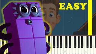 Octoblock Superhero - Numberblocks Piano Tutorial | Easy Piano Lesson