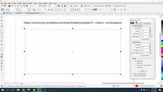 Corel Draw Tips & Tricks MACRO Windowpaner