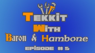 Minecraft Tekkit Part 5 - Generators, Batteries and Hobbit Holes!