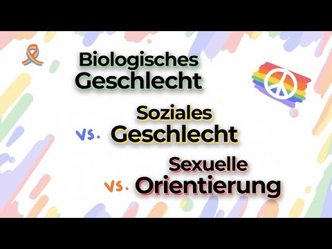 Biologisches Geschlecht vs. Soziales Geschlecht vs. Sexuelle Orientierung